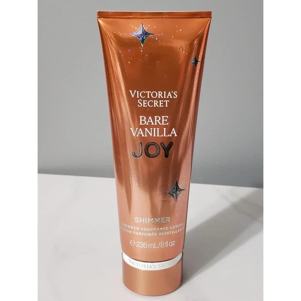 NEW SEALED Victoria's Secret Bare Vanilla Joy Shimmer Body Lotion 8 oz